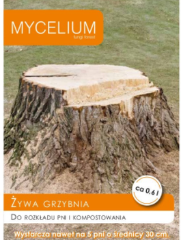 Grzybnia do rozkładu pni i kompostowania Ekologiczna 0,6l