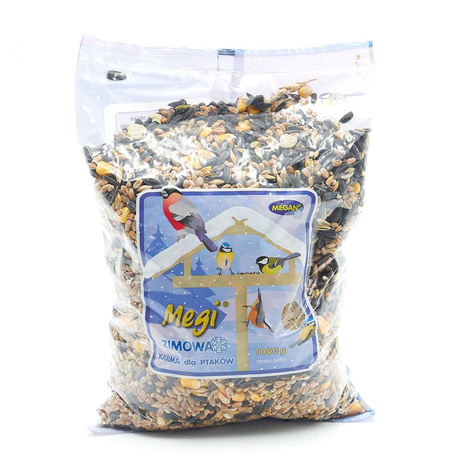 POKARM dla ptaków MEGI KARMA ZIMOWA 1000g (ME145)