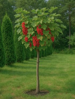 Porzeczka czerwona Jonkheer van tets na pniu w doniczce