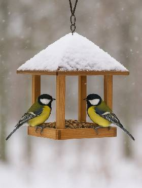Zestaw dla Sikorek Pokarm Dla Ptaków