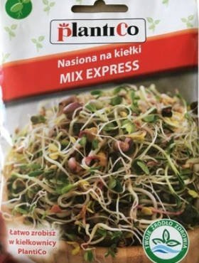 Mix Express nasiona na kiełki Gorczyca Rzodkiewka Rzeżucha 30g
