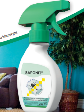 Saponit 250ml spray na muchy komary meszki 