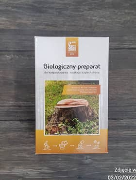 Grzybnia do rozkładu pni i kompostowania Ekologiczna 0,75l