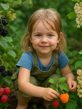 Zestaw Krzewów Owocowych Słodki Ogródek Malucha Plant Pack